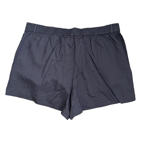 Torrid NWT Womens 5" Stretch Linen Blend High Rise Short Sz 28 Plus Gray Stretch - Picture 2 of 11